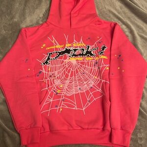 Red Graphic Kids Hoodie